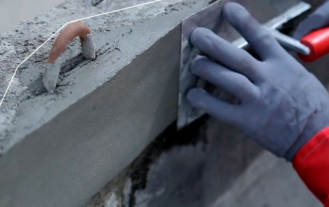 Ремонтный раствор для бетона с ПВА